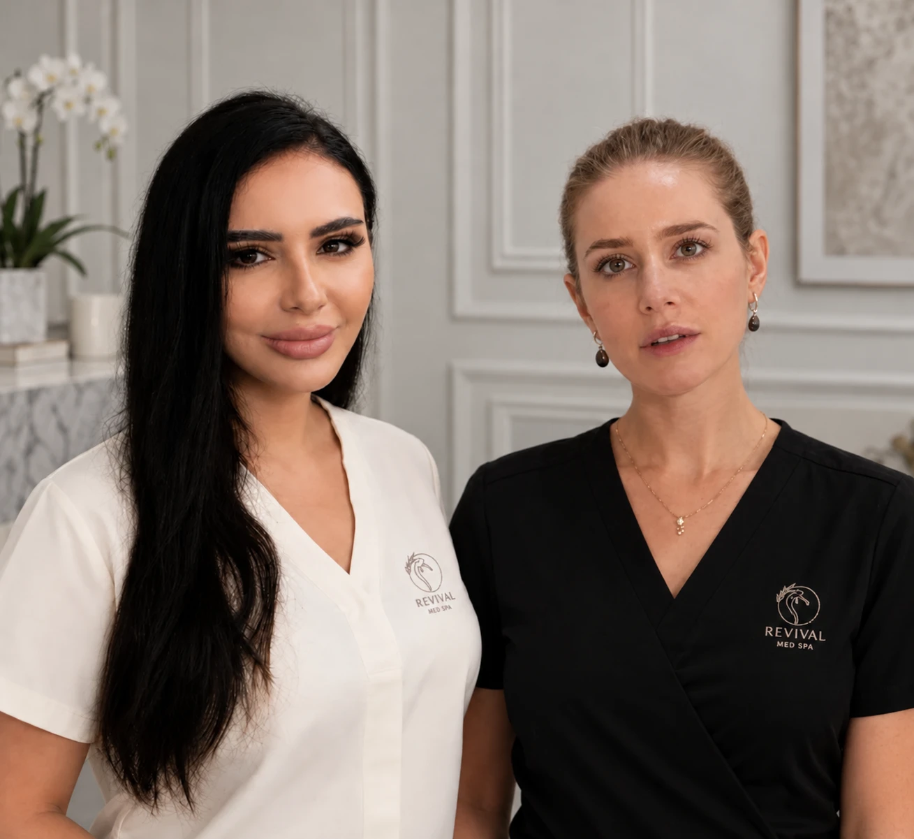 Esmer Mehdieva and Lika Kireev at Revival