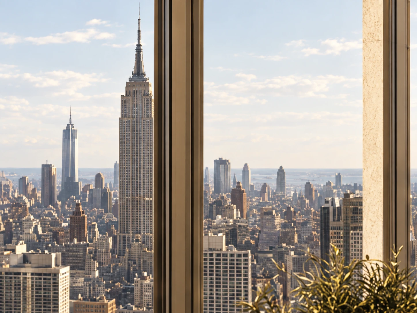 Editorial New York skyline