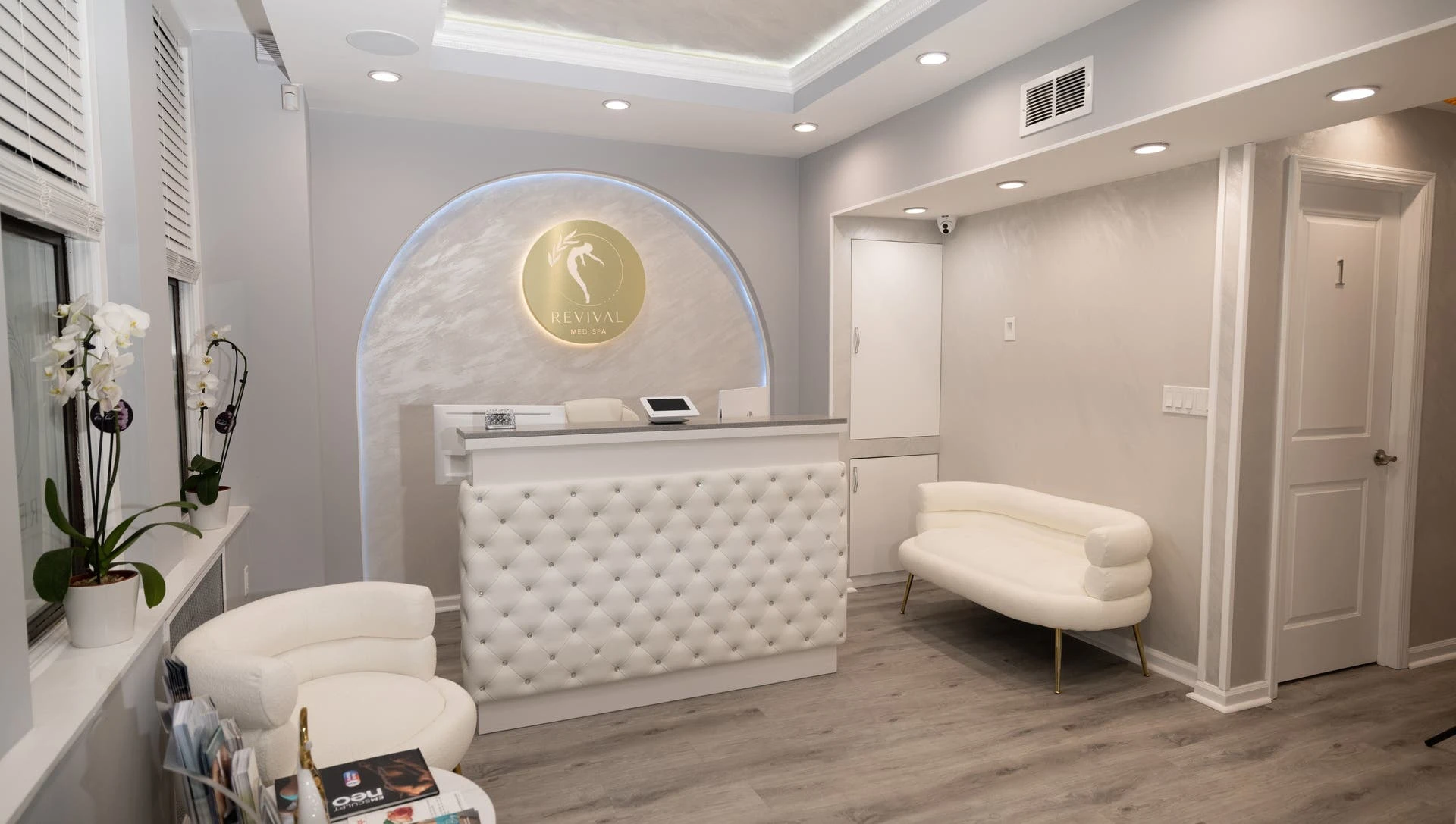 Reception inside Revival