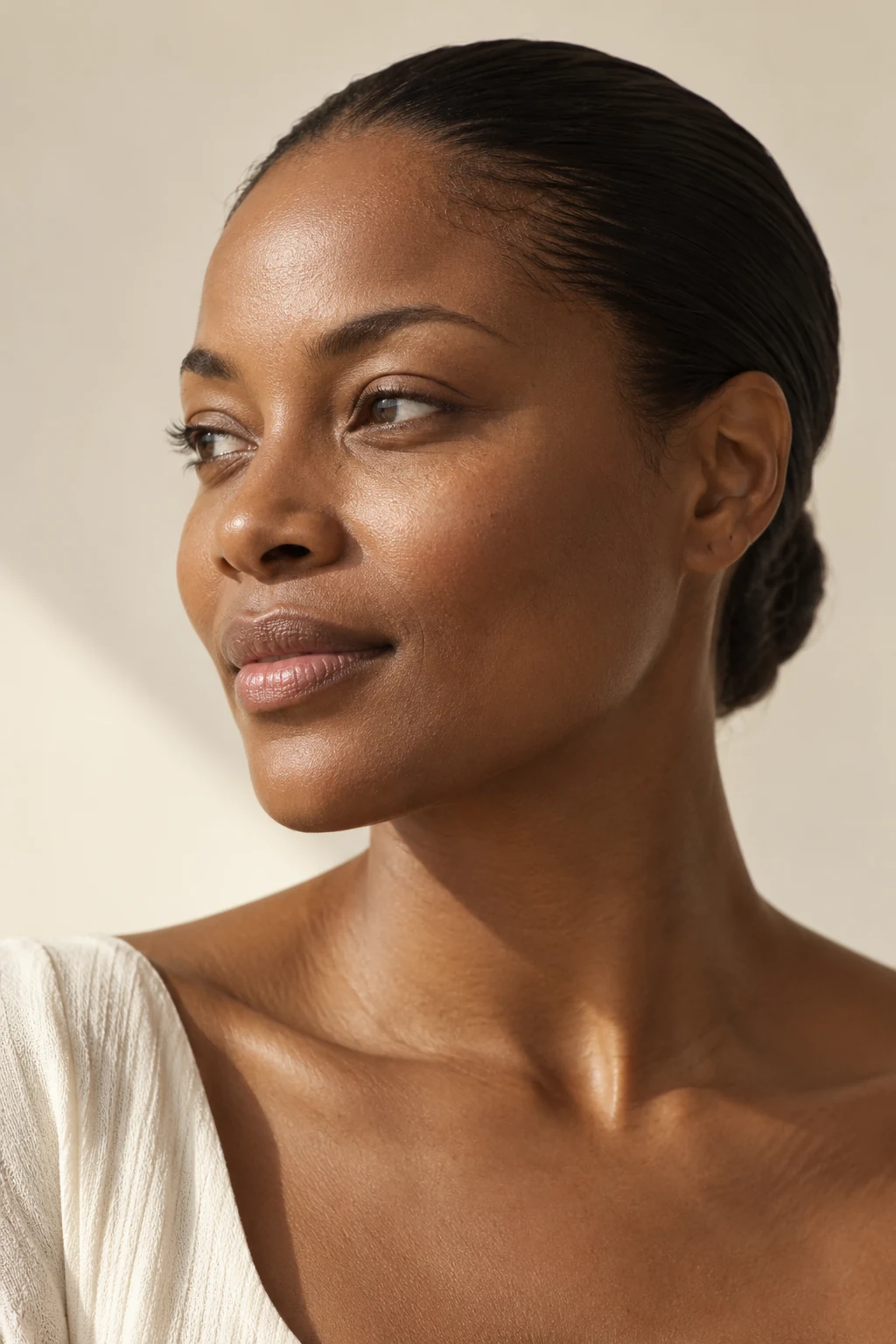 Illustrative skincare campaign